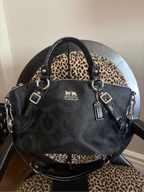 Y2K Coach Madison Dotted Sophia Satchel